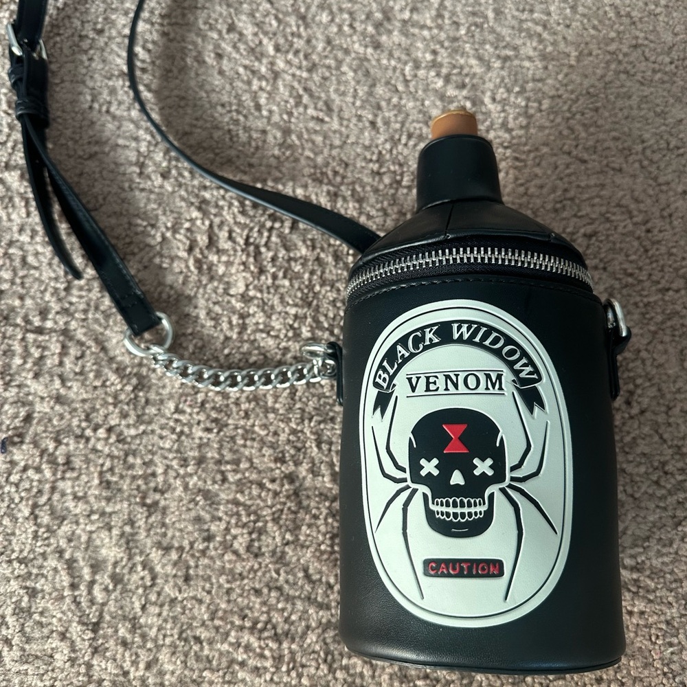 Black Widow Crossbody Bag NWT